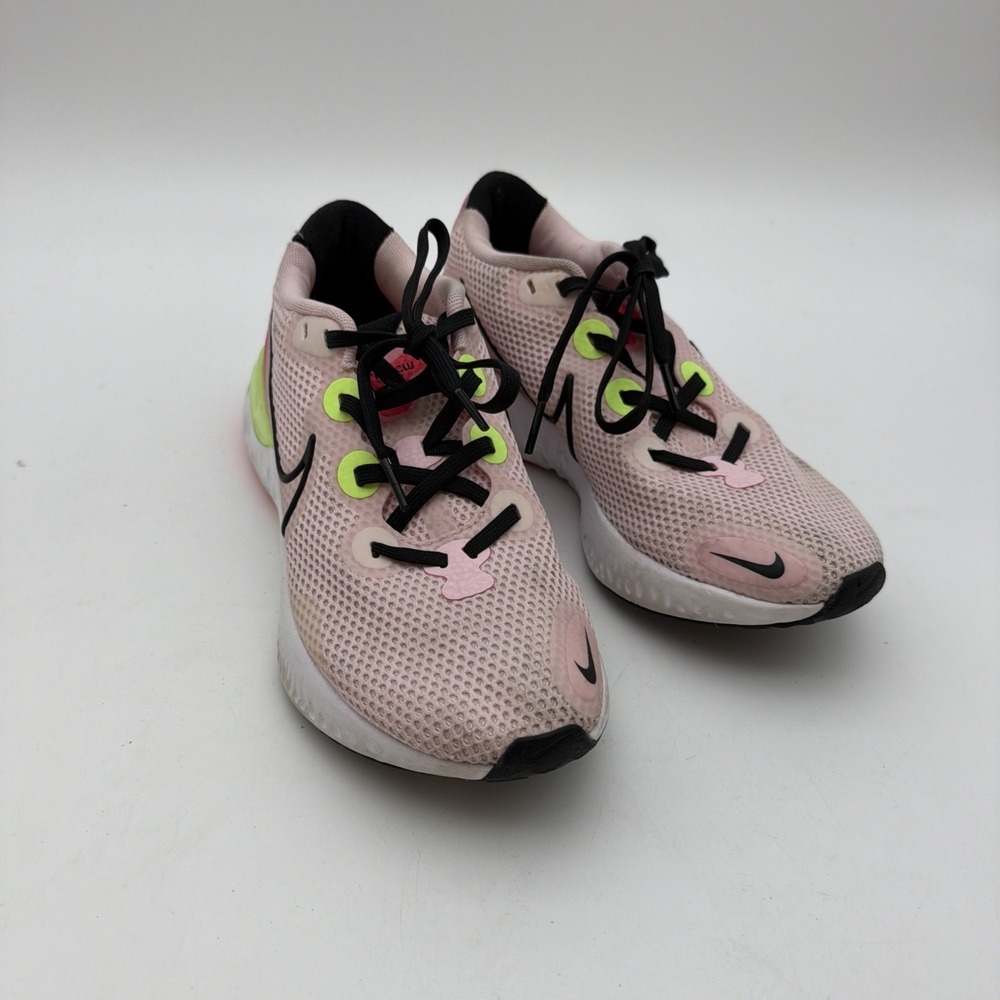 Nike Renew Run Pink Foam Womens Running Shoes CW5637-600 Size 8